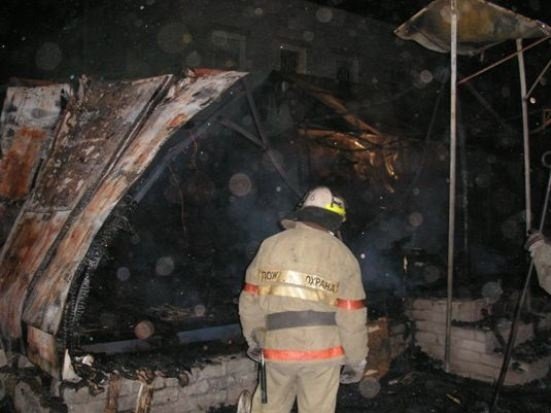 Пожар в  Новохоперском районе