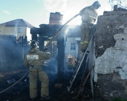 Пожар в Новохоперском районе