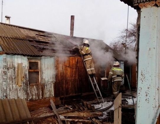 Пожар в Новохоперском районе